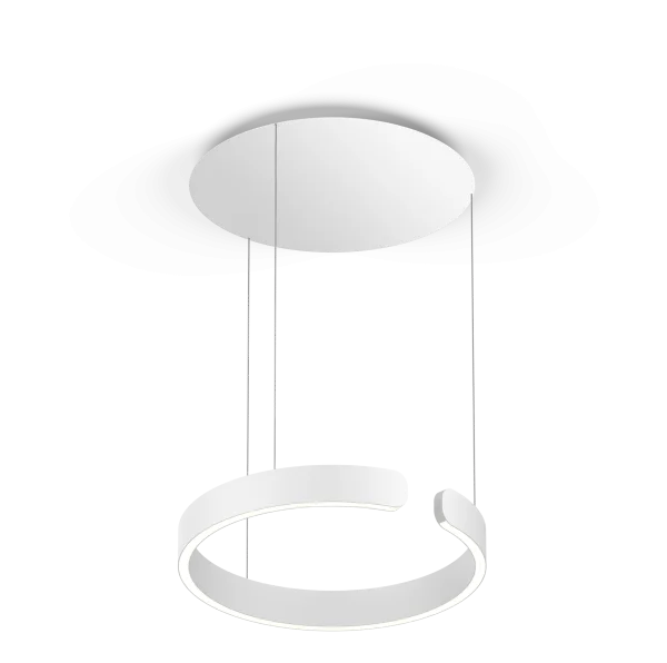 Occhio Mito Sospeso 60 up Hanglamp - wit mat - variabel - zonder Occhio Air - table/wide