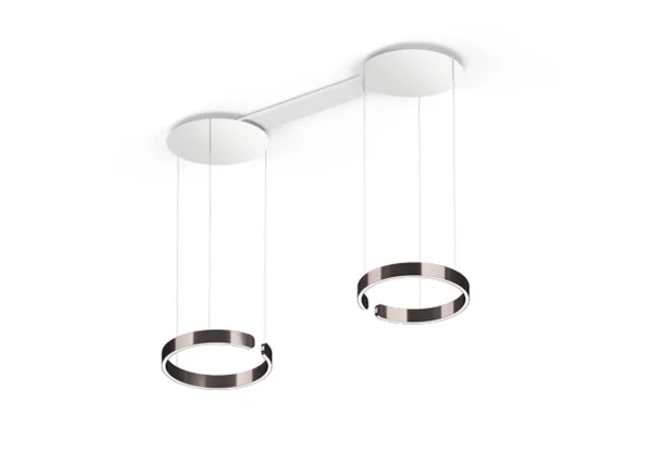 Occhio Mito Sospeso Due 40 Hanglamp - phantom - vast - met Occhio Air - table/wide