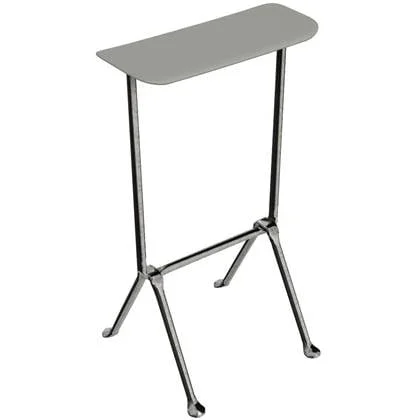 Officina barkruk H75 polypropylene zink|metaal