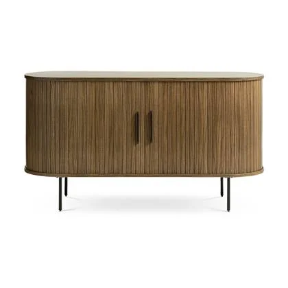 Olivine Lenn houten sideboard gerookt eiken - 140 x 45 cm