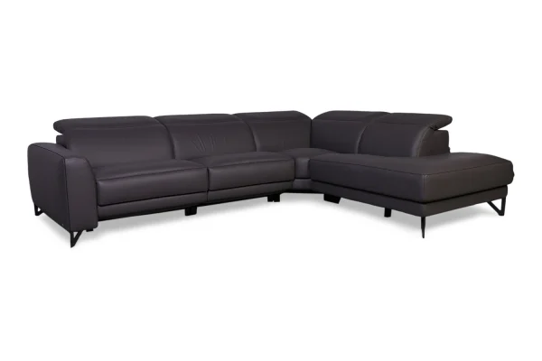 Olta Lagon hoekbank met elektrische hoofdsteun