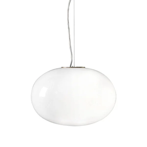 Oluce Alba 465 hanglamp opaal, messing