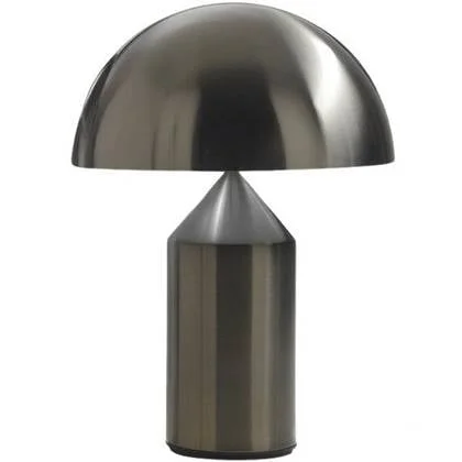 Oluce Atollo tafellamp H50 nikkel