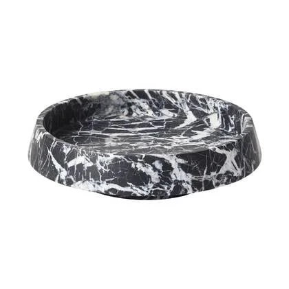 Orion Schaal Black | Zwart | Natuursteen