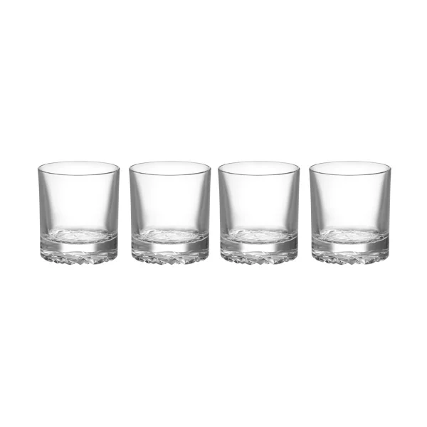 Orrefors Carat double old fashioned glas 28 cl 4-pack Helder
