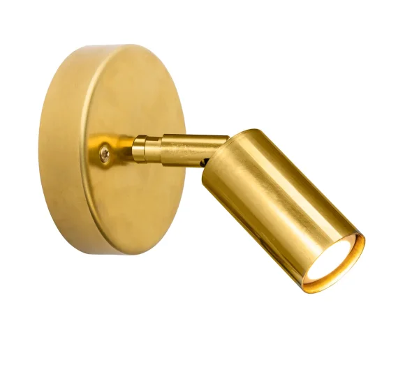 Örsjö Belysning Starlight 1 plafond-/wandlamp vaste montage Ruw messing