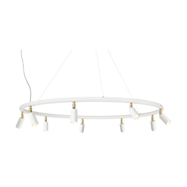 Örsjö Belysning Starlight ronde wand- & plafondlamp Ø100 cm Witte structuurlak RAL 9016