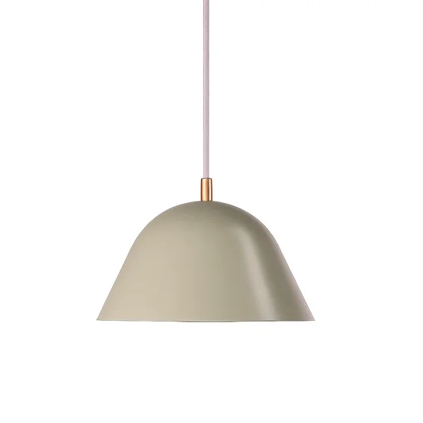 Örsjö Belysning Streck hanglamp large 19×36 cm Warmgrijs RAL 7032