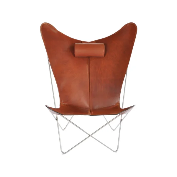 OX Denmarq KS Chair vleermuisfauteuil cognac