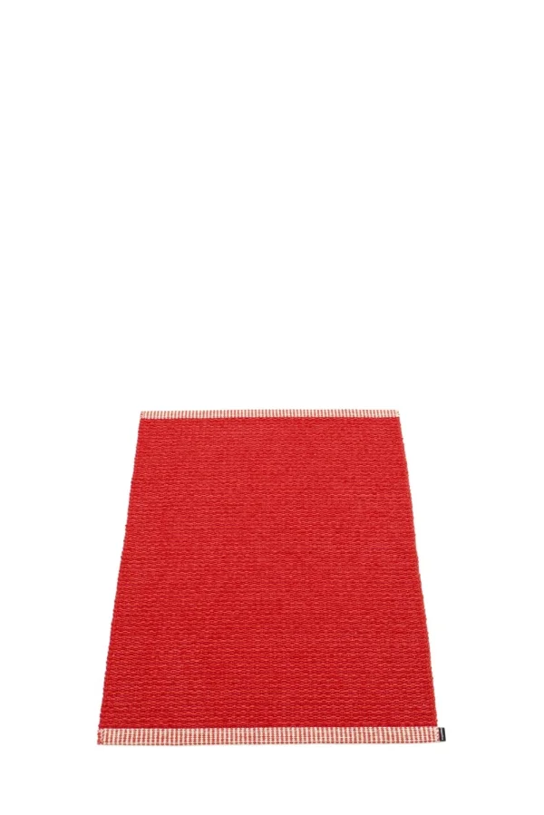 Pappelina Mono vloerkleed - 60 x 150 cm - rood