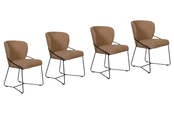 Passe Partout Coolio eetkamerstoel set van 4