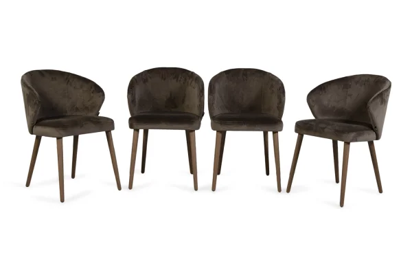 Passe Partout Popsy eetkamerstoelenset van 4 stuks