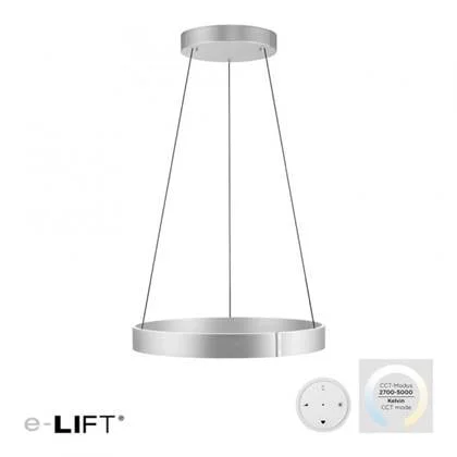 Paul Neuhaus Hanglamp E-Clipse e-Lift Ø 70 cm mat chroom