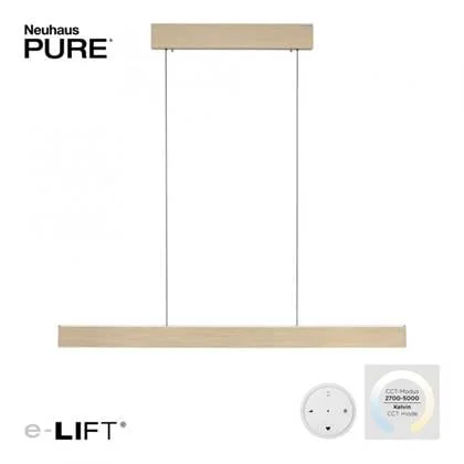 Paul Neuhaus Pure E-Rise Hanglamp L 120cm Gold incl. Remote