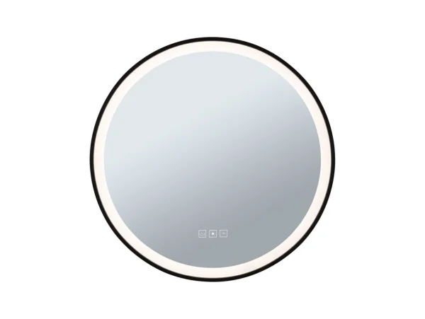 Paulmann - Mirra LED Illuminated Mirror IP44 Dim. Round Ø59 Zwart/Mirror