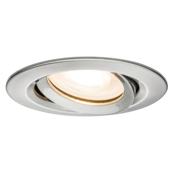 Paulmann - Nova LED inbouwspot, dimbaar, IP65, ijzer