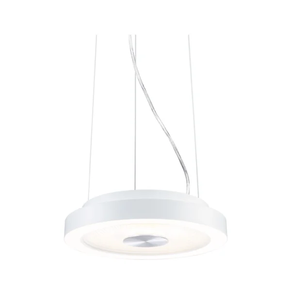 Paulmann - Volea LED Hanglamp Ø40 IP44 Dim. White/Silver