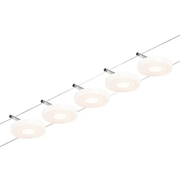 Paulmann - Wire DiscLED LED kabelverlichting, 5-lamps