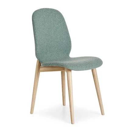 PBJ Designhouse Tradition stoel eiken onderstel Dusty Green