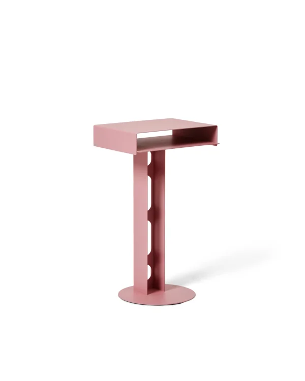 Pedestal Sidekick tafel - bubble gum