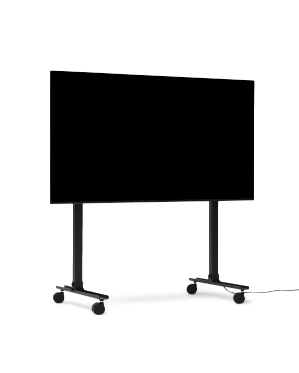 Pedestal Straight Rollin' TV-standaard - charcoal