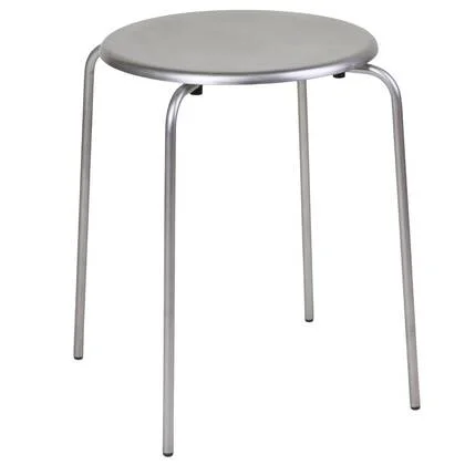 Petit Rond kruk Stainless Steel