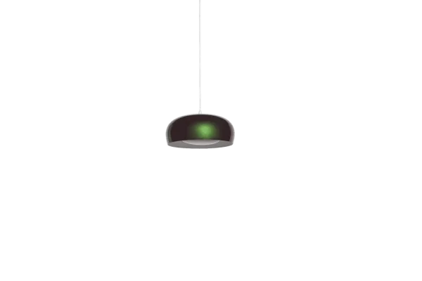 Petite Friture Borstel Hanglamp - green - Ø 35 cm