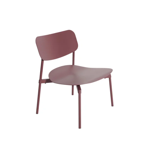 Petite Friture Fromme Lounge Chair - bordeaux