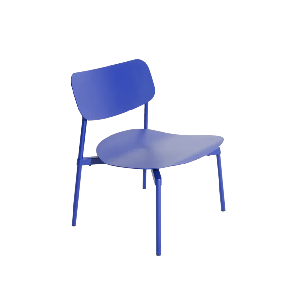 Petite Friture Fromme Lounge Chair - ocean blue