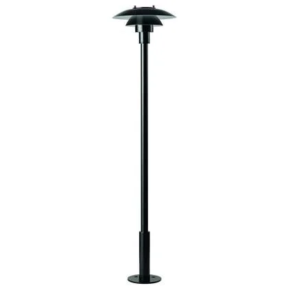 PH 3-2½ Bolder Outdoor sokkellamp Black