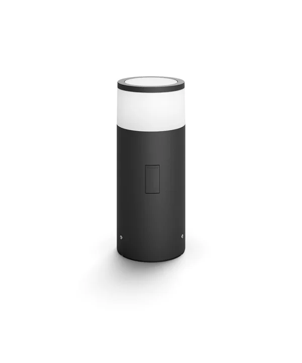 Philips Hue - Calla Extension t/Buiten Bollard White/Color Amb. Antracit