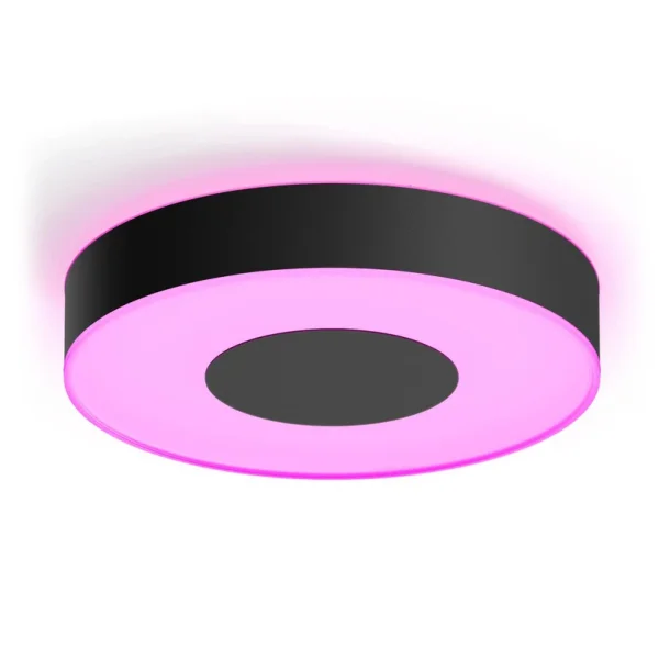 Philips Hue - Infuse LED plafondlamp, 38,1 cm zwart, dimbaar