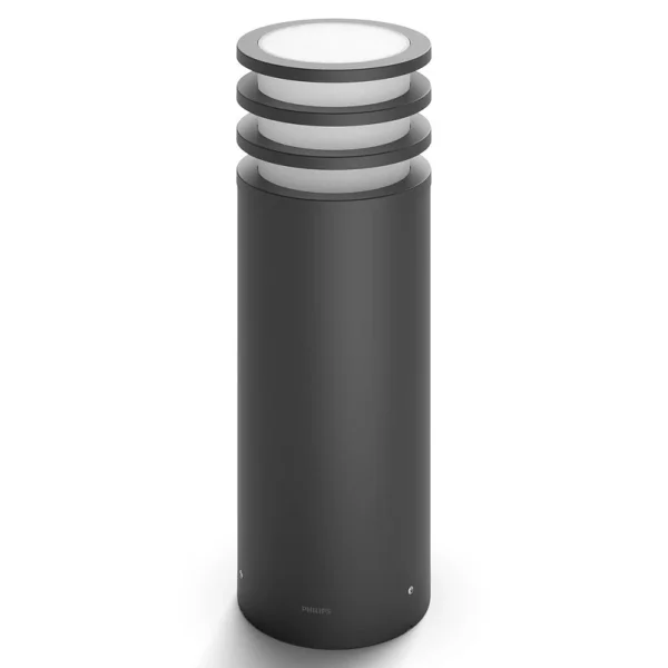 Philips Hue - Lucca LED sokkellamp, zwart, smart