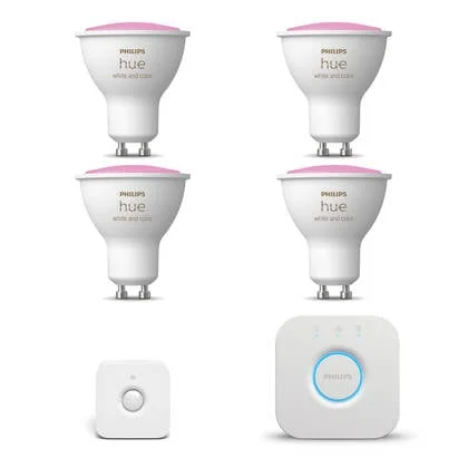 Philips Hue Starterspakket White & Color Ambiance GU10 - 4 Lampen