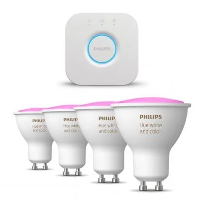 Philips Hue Starterspakket White & Color Ambiance GU10