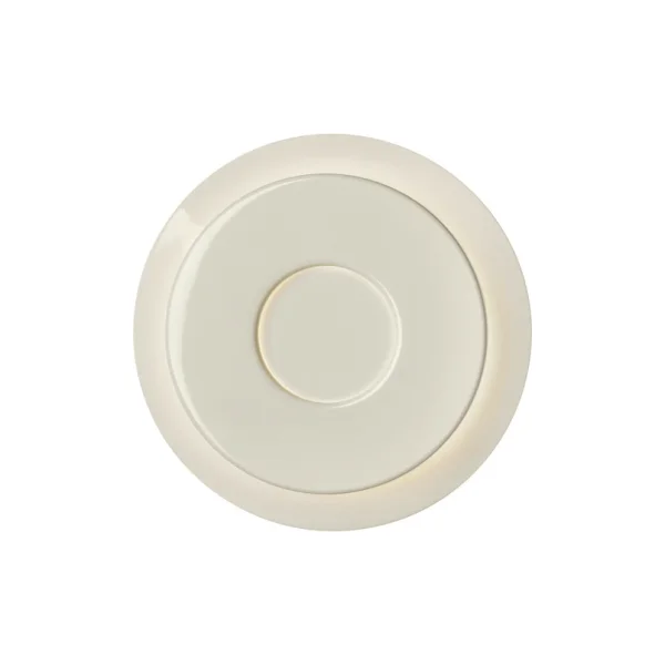 Pholc - Lille 18 wandlamp, linnenwit, aluminium, Ø 18 cm