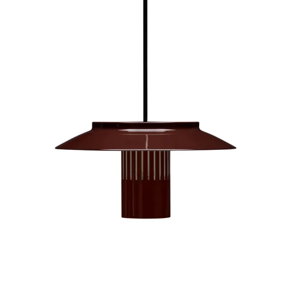 Pholc - Lille 24 hanglamp, donkerrood, aluminium, Ø 24 cm