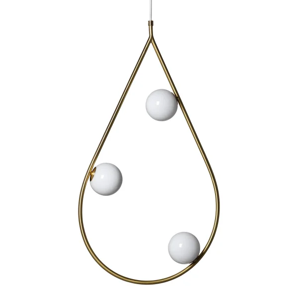 Pholc Pearls 80 hanglamp messing