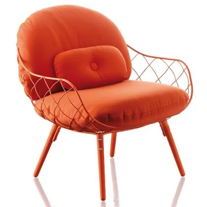 Piña Low fauteuil rood
