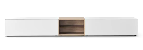 Piure Edit Q lowboard breed solitaire legbordmodule midden