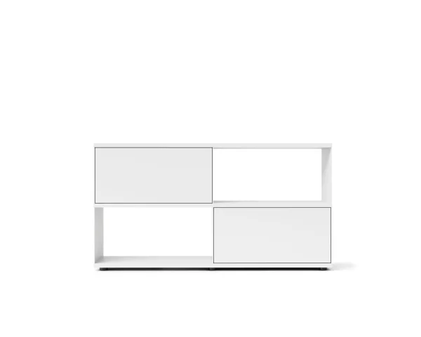 Piure Flow Q plank 160 x 83 cm - white 01