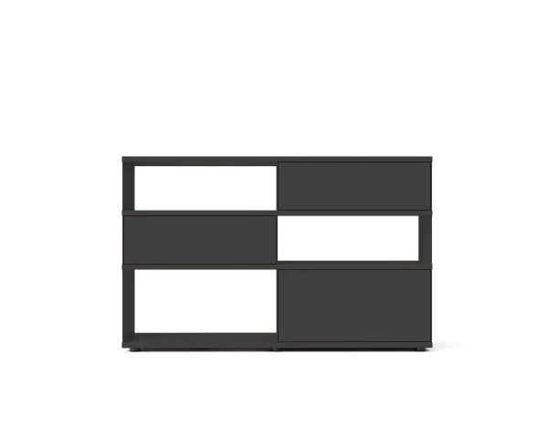 Piure Flow Q plank 160 x 99 cm - graphite P44