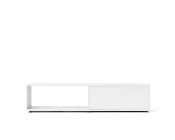 Piure Flow Q plank 200 x 43 cm - white 01