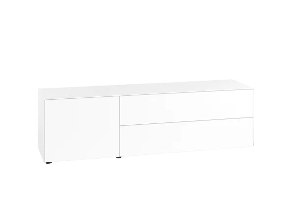 Piure Nex Pur combibox gesloten - white 01 - Laden/deuren - H 50 cm