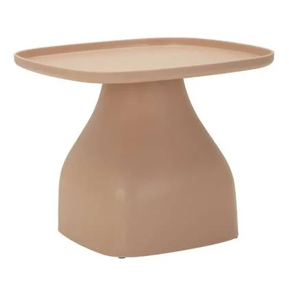 Plastic tafel roze cm 48x48x38