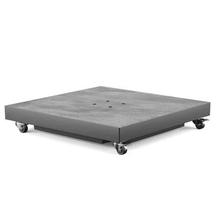 Platinum Ceramica 90 kg - antraciet - verrijdbare parasolvoet