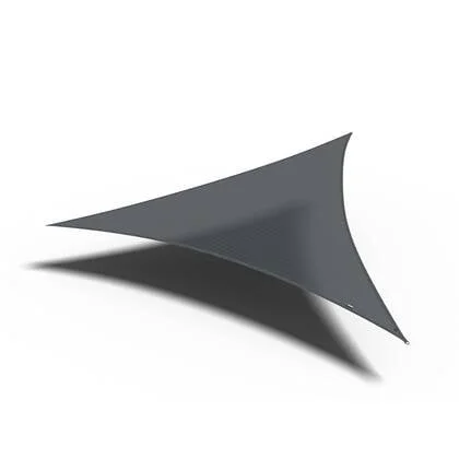 Platinum Coolfit Shade sail triangle 360x360x360 - Anthracite - Met