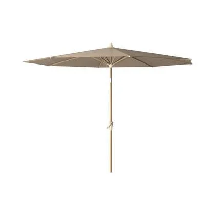 Platinum Riva stokparasol 3 m. rond - Teak Taupe