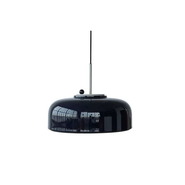 PLEASE WAIT to be SEATED - Podgy hanglamp, donkerblauw, Ø 42 cm, dimbaar