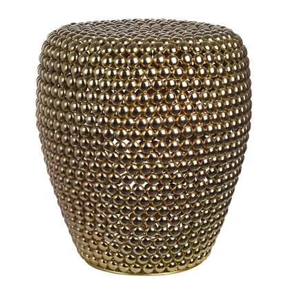 POLSPOTTEN Dot Kruk/Bijzettafel - Goud